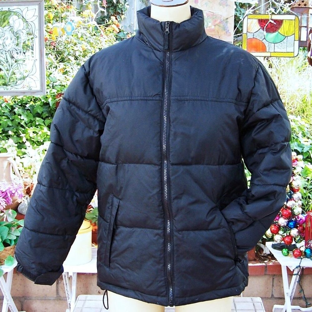 DOUBLE DOWN Ski Snow Winter Puffer Coat Jacket Camp Trail Youth Sz L Women Mediu